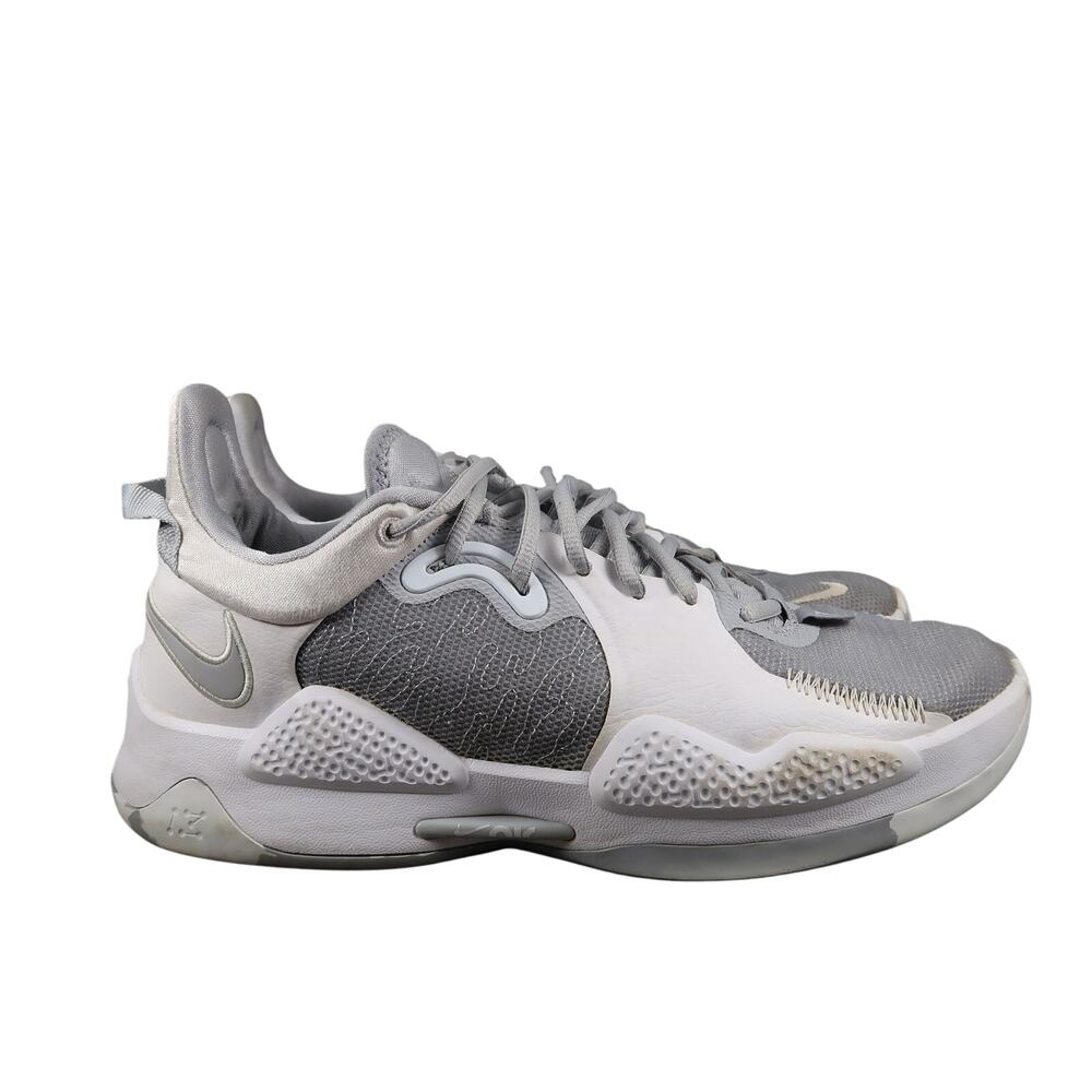 Nike Shoes Mens 10 Basketball Sneakers Athletic Trainer PG 5 TB Wolf Grey Sport
